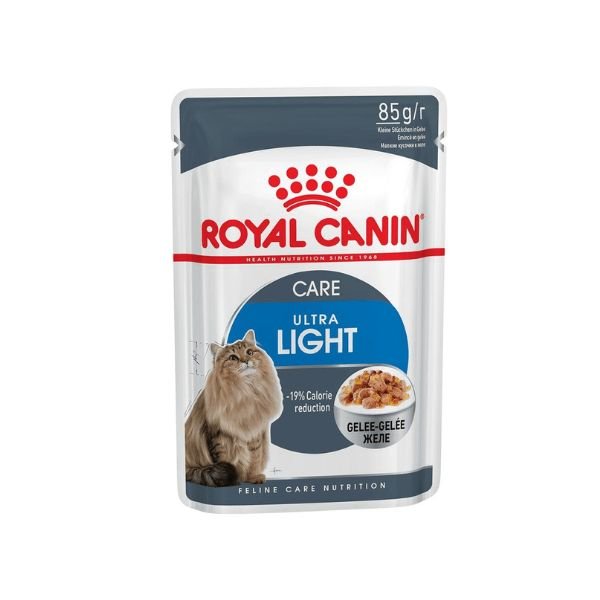 Royal Canin - Royal Canin Ultra Light Jelly Gatto Adult 85G - Animalmania Store