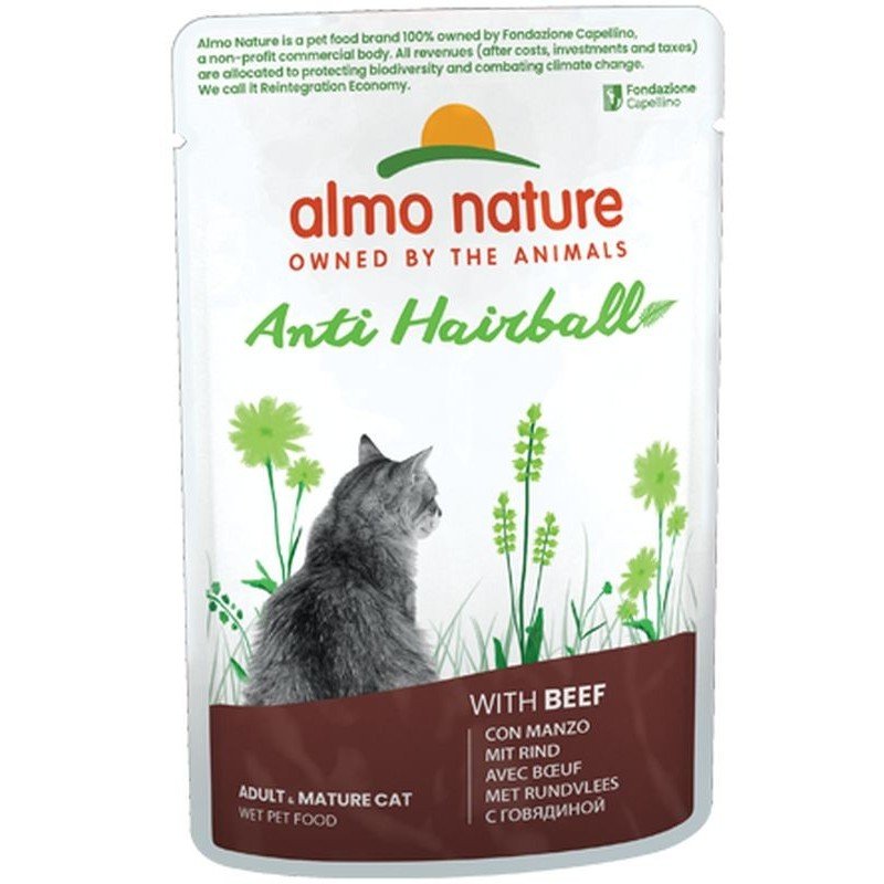 Almo Nature - Almo Nature Anti Hairball Funz. Gr. 70 Per Gatti - Animalmania Store