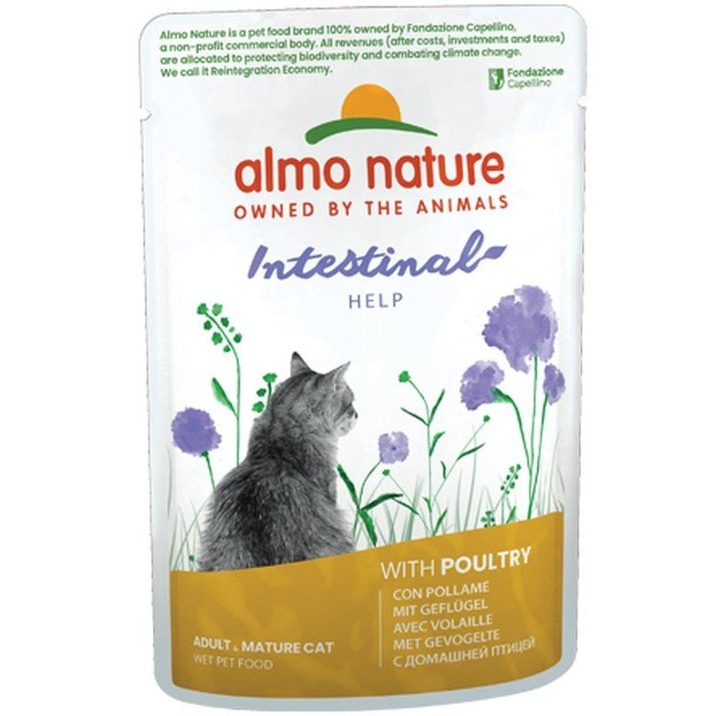Almo Nature - Almo Nature Holistic Funz.Digestive 70G Per Gatti - Animalmania Store