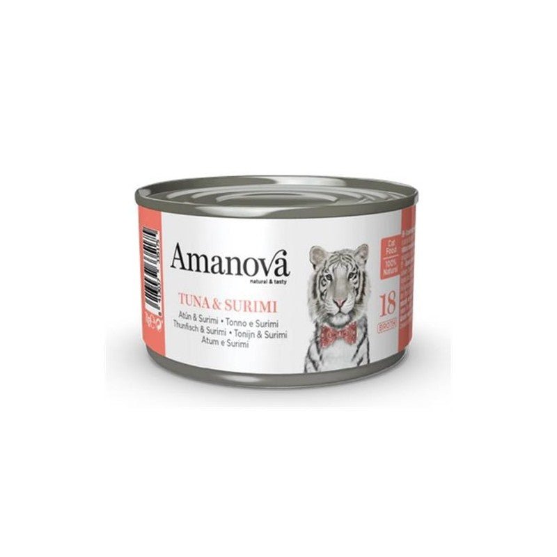 Amanova - Amanova Cat In Brodo 70gr - Animalmania Store