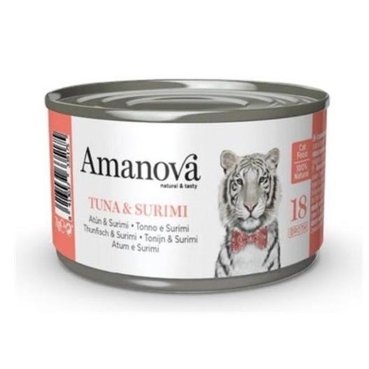 Amanova - Amanova Cat In Brodo 70gr - Animalmania Store