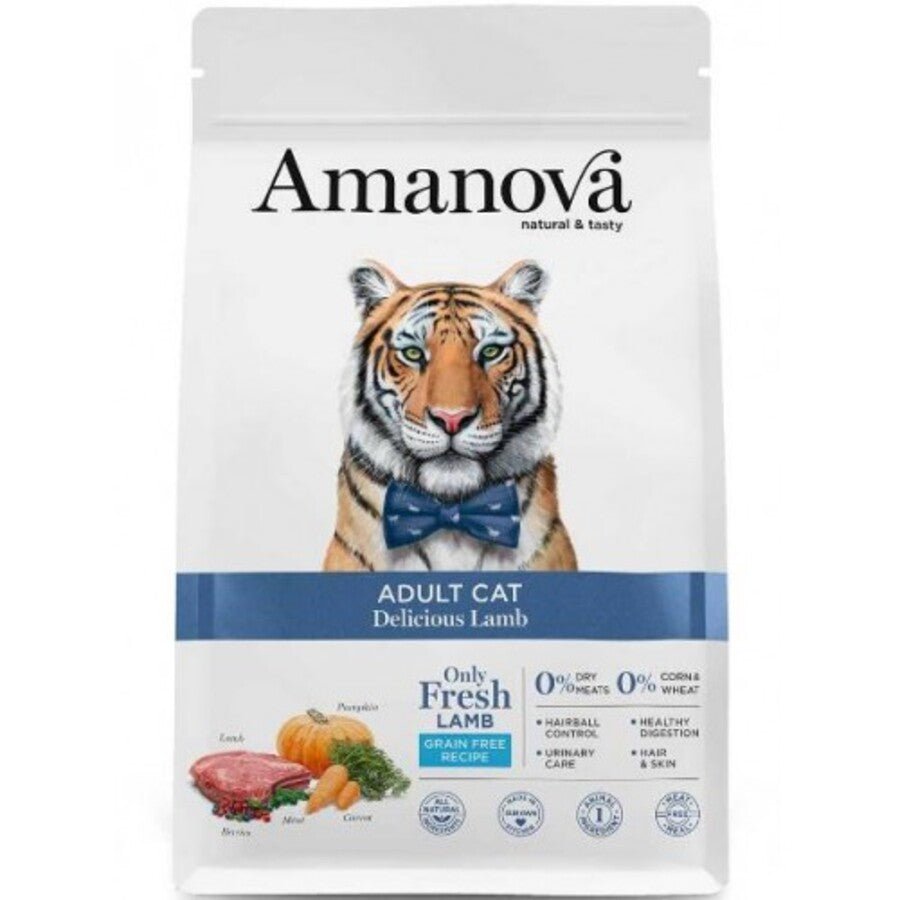 Amanova - Amanova Cibo Per Gatti Adult Delicious Lamb - Animalmania Store