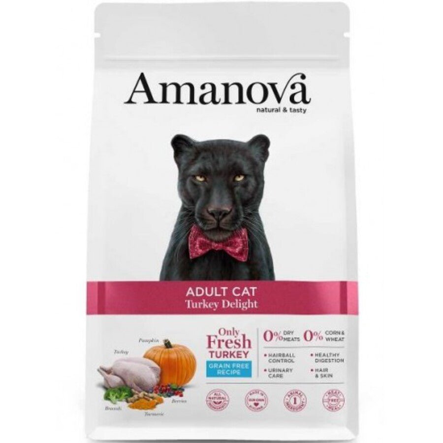 Amanova - Amanova Cibo Per Gatti Adult Turkey Delight - Animalmania Store