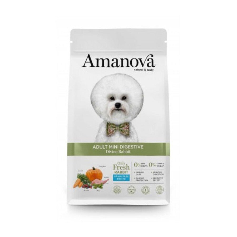 Amanova - Amanova Cibo Per Cane Adult Mini Digestive Divine Rabbit - Animalmania Store
