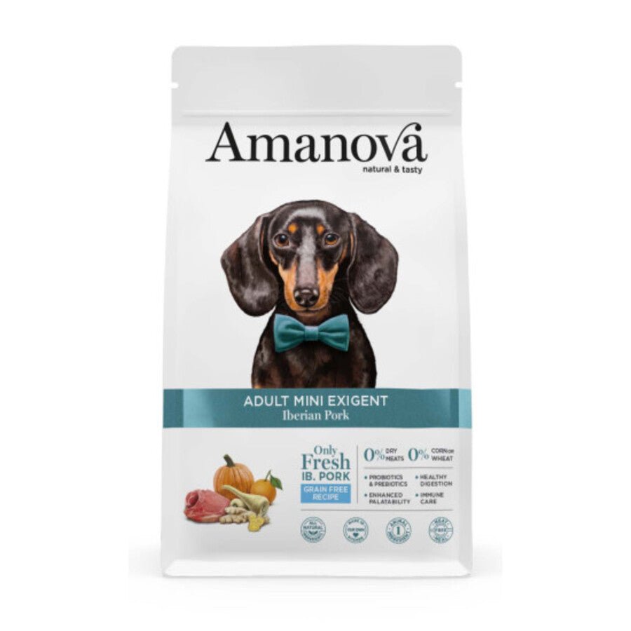 Amanova - Amanova Cibo Per Cane Adult Mini Exigent Iberian Pork - Animalmania Store