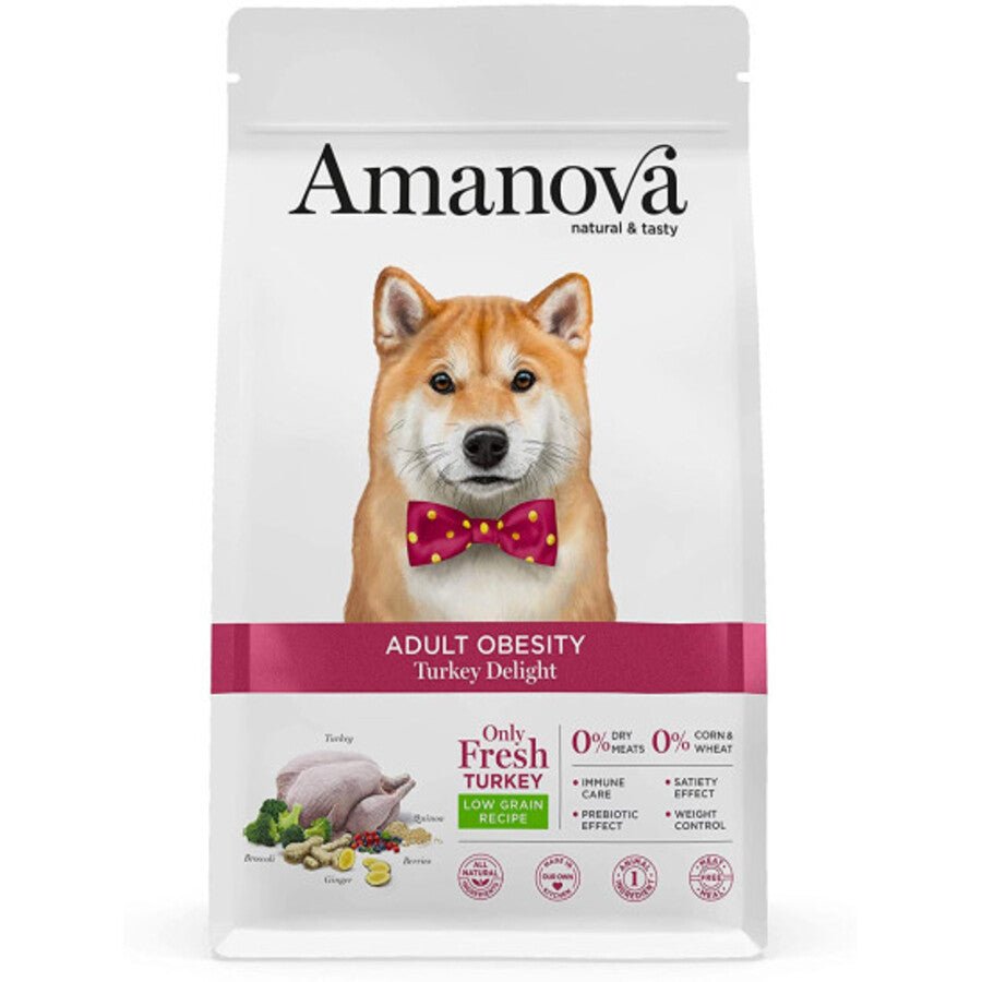 Amanova - Amanova Cibo Per Cane Adult Obesity Turky Delight - Animalmania Store