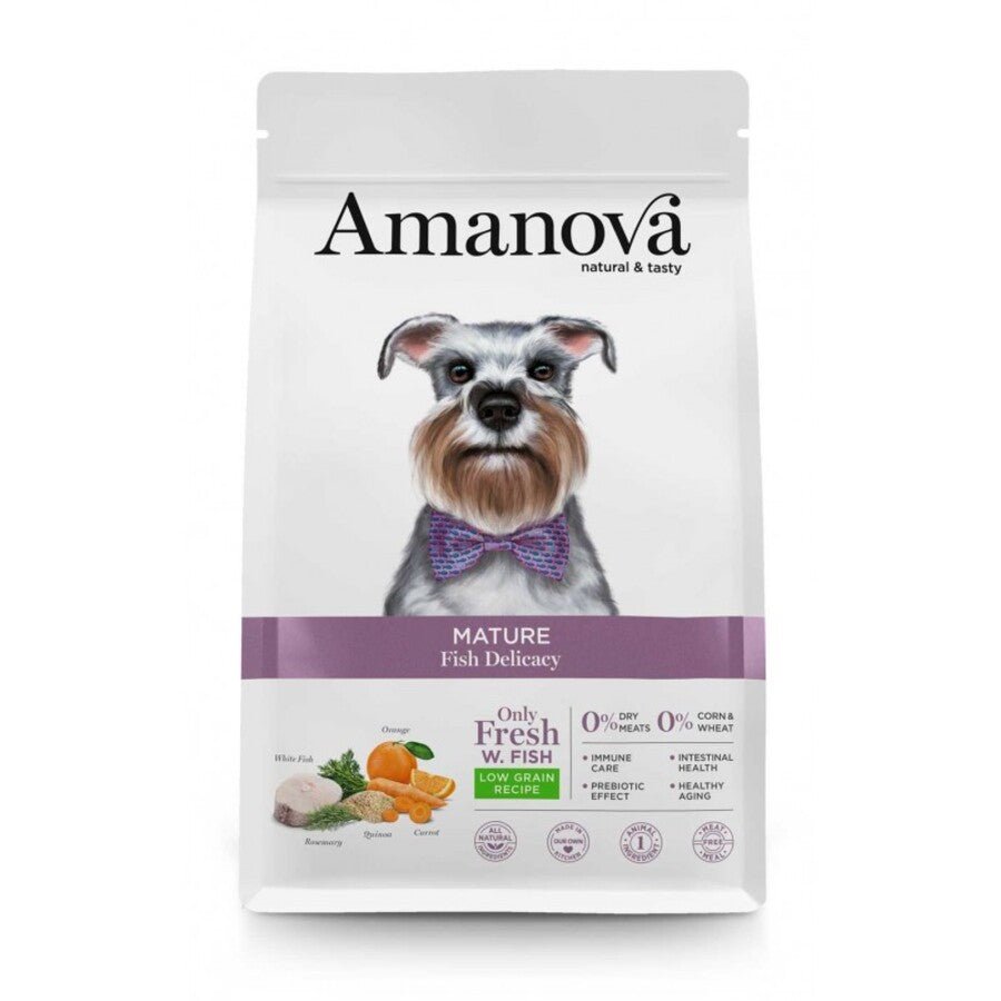 Amanova - Amanova Cibo Per Cane Adult Mature Fish Delicacy - Animalmania Store