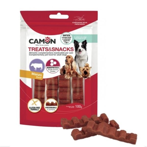 Camon - Treats&Snack Barretta Al Manzo Per Cani - Animalmania Store