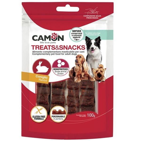 Camon - Treats&Snack Barretta Al Coniglio Per Cani - Animalmania Store
