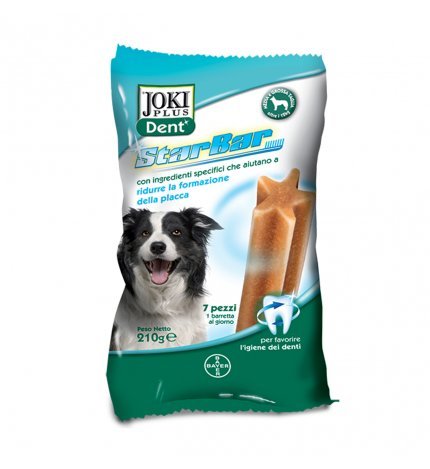 Bayer - Bayer Cane Snack Joki Dent Starbar Taglia Media Grande - Animalmania Store