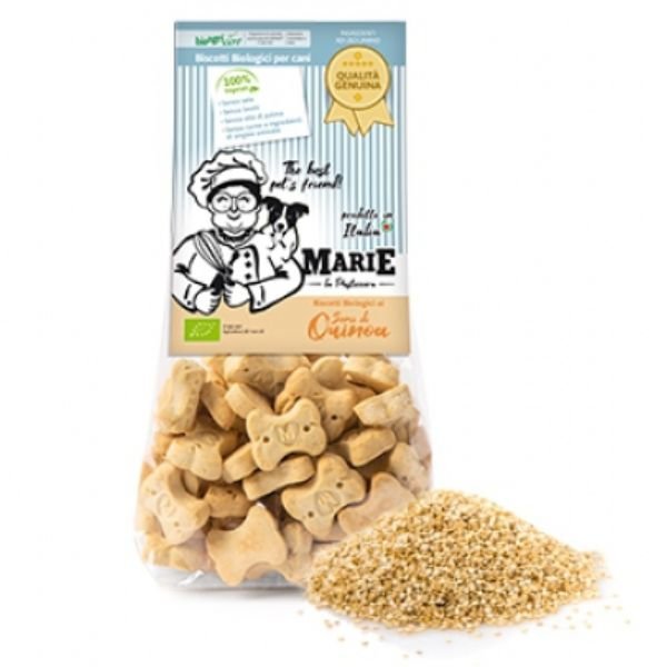 Marie La Pasticcera - Biscotto Biologico Con Semi Di Quinoa 210 Gr Per Cani - Animalmania Store