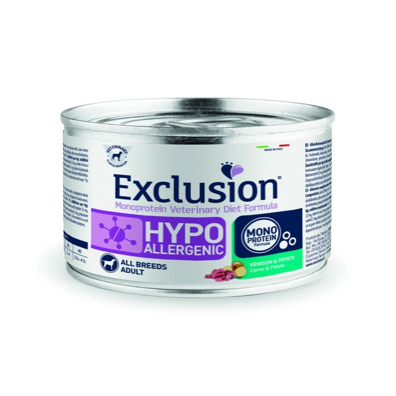 Exclusion - Exclusion Hypo cane gusto cervo e patate 200gr - Animalmania Store