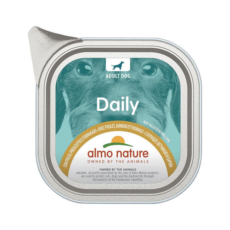 Almo Nature - Almo Nature Cane Dailymenu In Vaschetta 100Gr - Animalmania Store