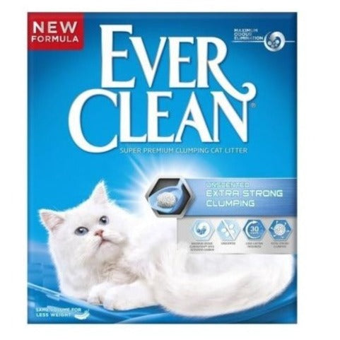 Everclean - Ever Clean Lettiera Gatto Extra Strong Unscented Neutro - Animalmania Store