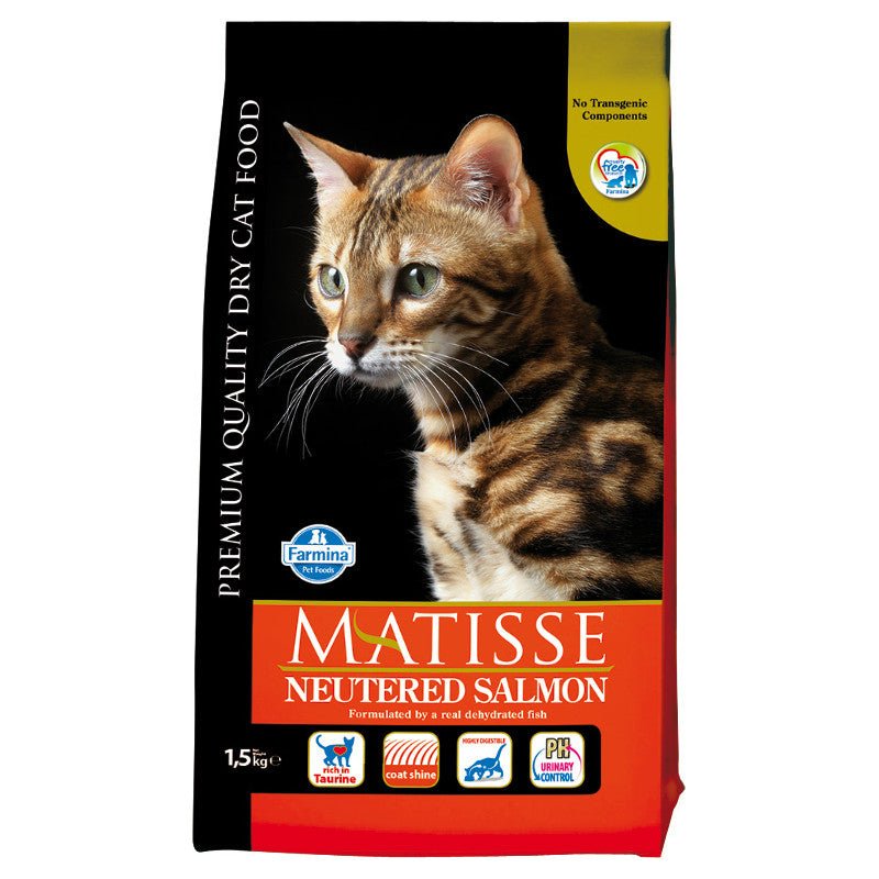 Farmina - Matisse Neutered Salmone Kg.10 Per Gatti - Animalmania Store