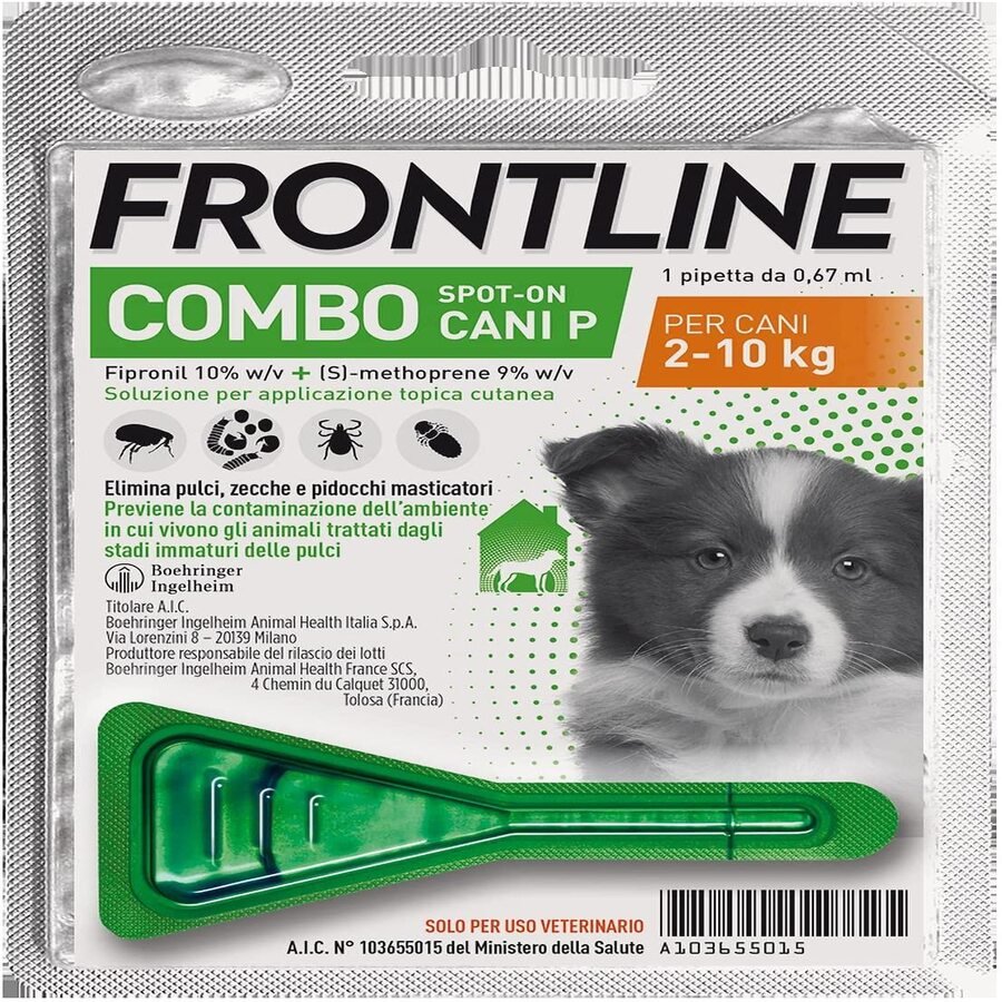 Frontline - Frontline Antiparassitario Cane 2-10Kg 1 Pipetta - Animalmania Store