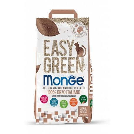 Monge - Lettiera Vegetale Orzo Monge Easy Green 10L Da 3,8Kg Per Gatti - Animalmania Store