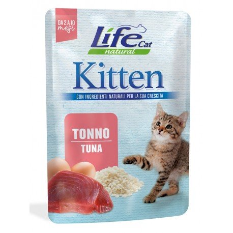 Life Pet Care - Lifepetcare Gatto Life Cat Natural Kitten 70G - Animalmania Store