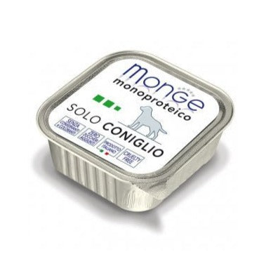 Monge - Monge Monoproteico Cane 150Gr 100% Solo Coniglio - Animalmania Store