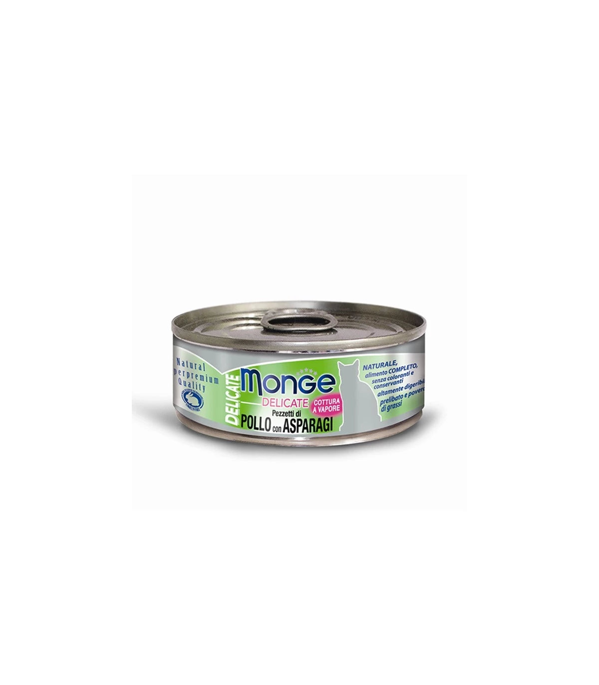 Monge - Monge Gatto Delicate Da 80 Gr In Lattina Pezzetti Di Pollo - Animalmania Store