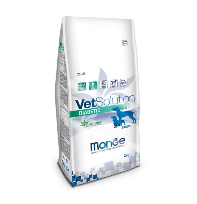 Monge - Monge Vet Solution Diabetic Grain Free Cane Adult - Animalmania Store
