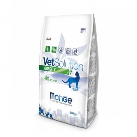 Monge - Monge Vet Solution Obesity Grain Free Gatto 400 Gr - Animalmania Store