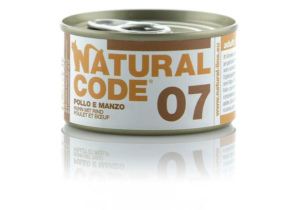 Natural Code - Natural Code 07 Gatto Pollo E Manzo - Animalmania Store