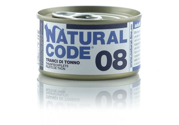 Natural Code - Natural Code 08 Gatto Tranci Di Tonno - Animalmania Store