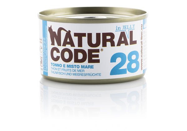 Natural Code - Natural Code 28 Tonno E Misto Mare per Gatti - Animalmania Store