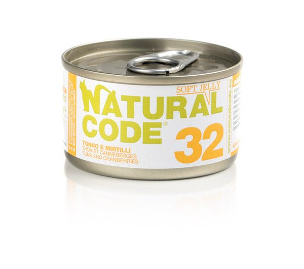 Natural Code - Natural Code 32 Tonno Amaranto E Mirtilli per Gatti - Animalmania Store