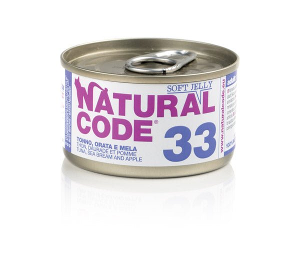 Natural Code - Natural Code 33 Tonno Orata E Amaranto per Gatti - Animalmania Store