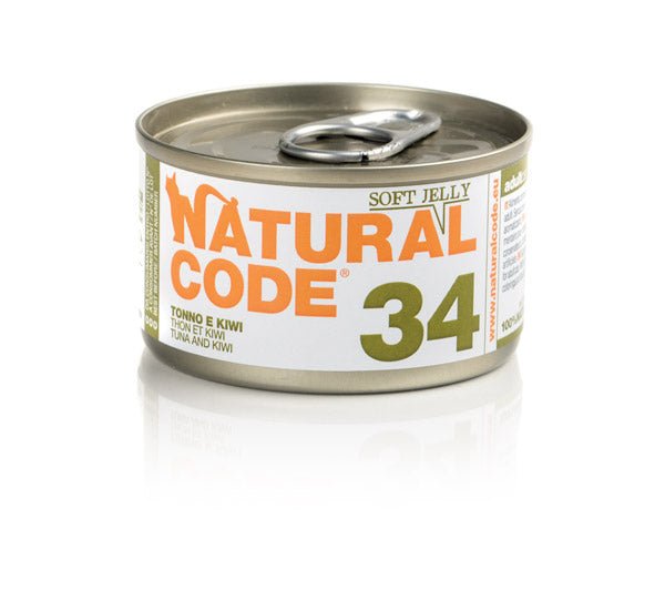 Natural Code - Natural Code 34 Tonno E Kiwi per Gatti - Animalmania Store