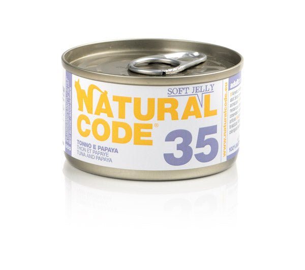 Natural Code - Natural Code 35 Tonno E Papaya per Gatti - Animalmania Store