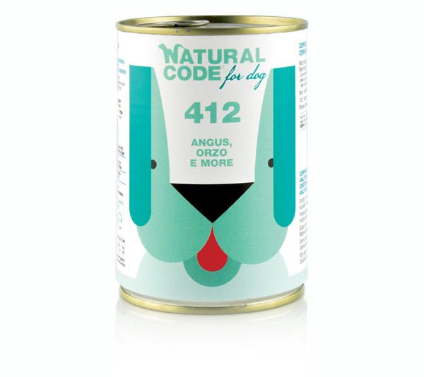Natural Code - Natural Code 412 Angus, Farro E More per Cani - Animalmania Store