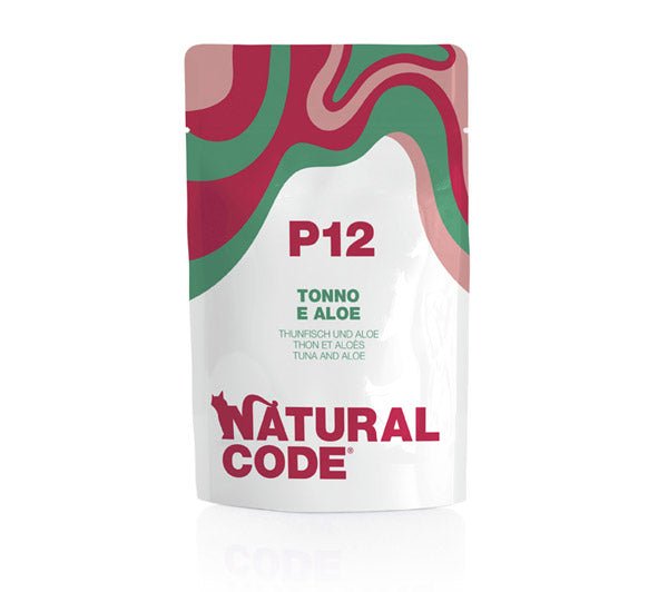 Natural Code - Natural Code Busta P12 Tonno E Aloe per Gatti - Animalmania Store