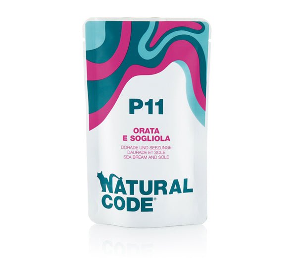 Natural Code - Natural Code P11 Gatto Orata E Sogliola - Animalmania Store