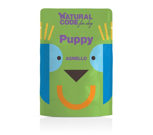 Natural Code - Natural Code Per Cani Puppy Con Agnello - Animalmania Store