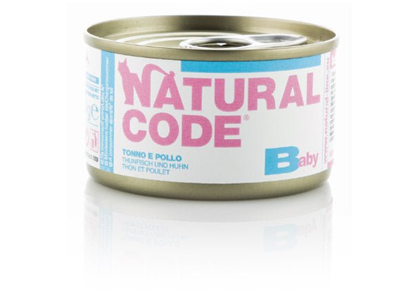 Natural Code - Natural Code Per Gattini Kitten Baby Tonno E Pollo - Animalmania Store