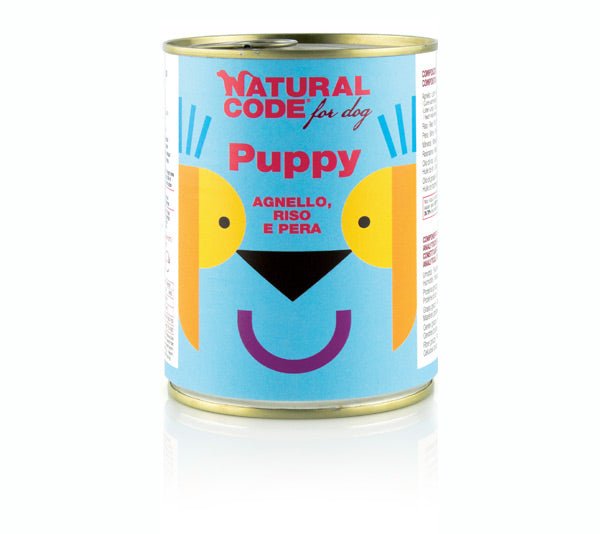 Natural Code - Natural Code Puppy 02 Agnello, Riso E Pera per Cani - Animalmania Store