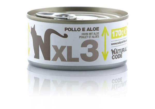 Natural Code - Natural Code Xl 3 Pollo E Aloe per Gatti - Animalmania Store