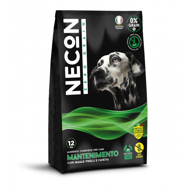 Necon Pet Food - Necon Zero Grain Mantenimento Maiale, Piselli E Favetta - Animalmania Store