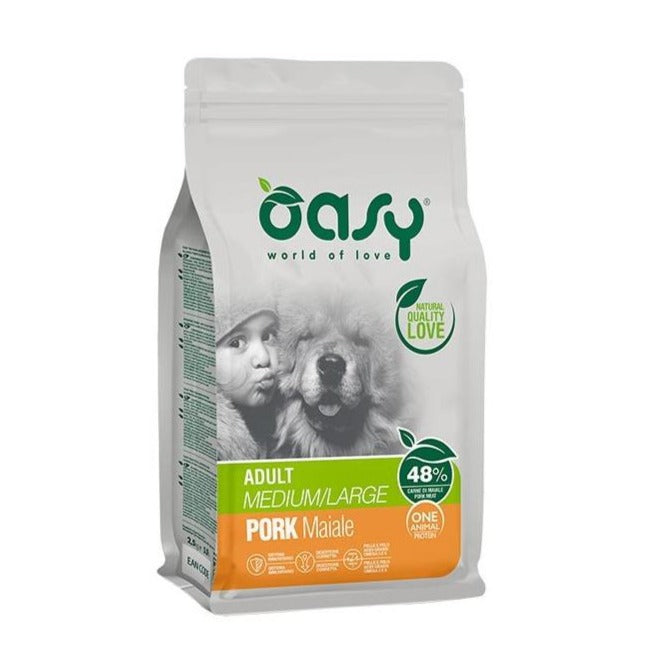 Oasy - Oasy Cane Adulto Oap Medium&Large Maiale - Animalmania Store