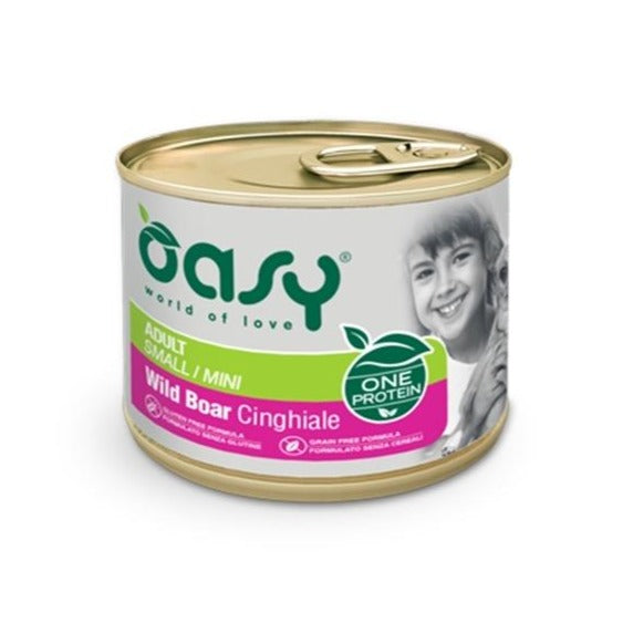 Oasy - Oasy Wet Dog One - Adult Small/Mini Lattina 200 Gr - Animalmania Store