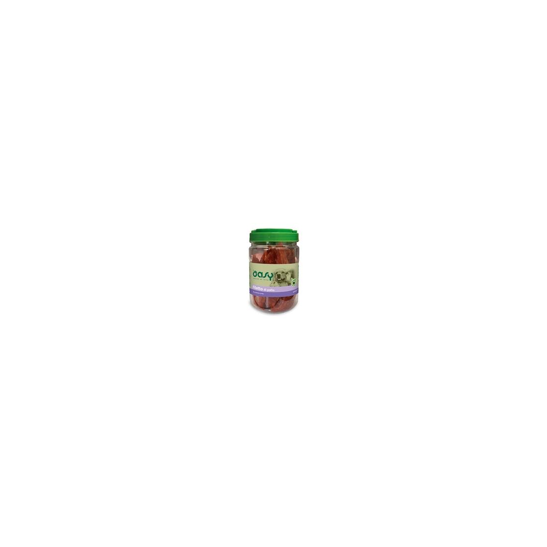 Oasy Cane Snack Filetto di Pollo Barattolo 400 g