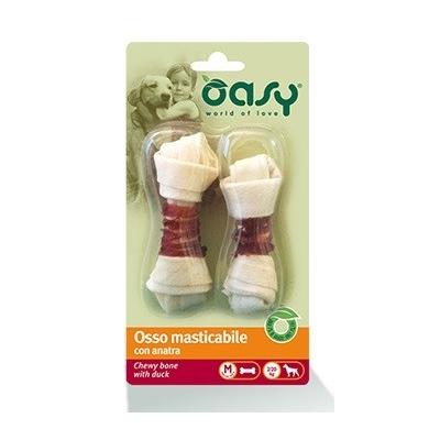 Oasy - Oasy Cane Snack Osso Masticabile Tg. M 54G - Animalmania Store