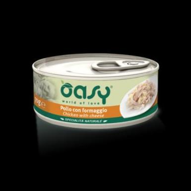 Oasy - Oasy Gatto Lattina 70 Gr - Animalmania Store