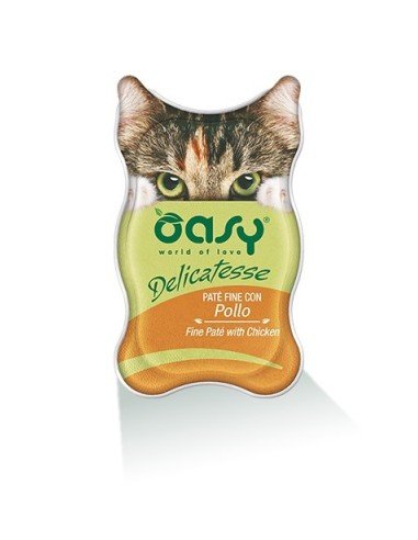Oasy - Oasy Cat Delicatesse Paté Fine 85G - Animalmania Store