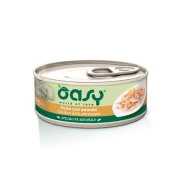 Oasy - Oasy Gatto Lattina 70 Gr - Animalmania Store