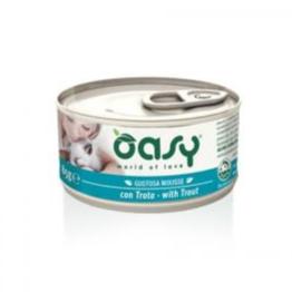 Oasy - Oasy Gatto Mousse 85 Gr - Animalmania Store