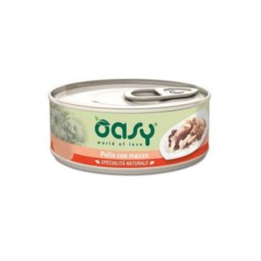 Oasy - Oasy Gatto Lattina 70 Gr - Animalmania Store